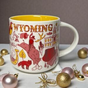 Starbucks Wyoming Been There Series Coffee Mug 14oz NWT